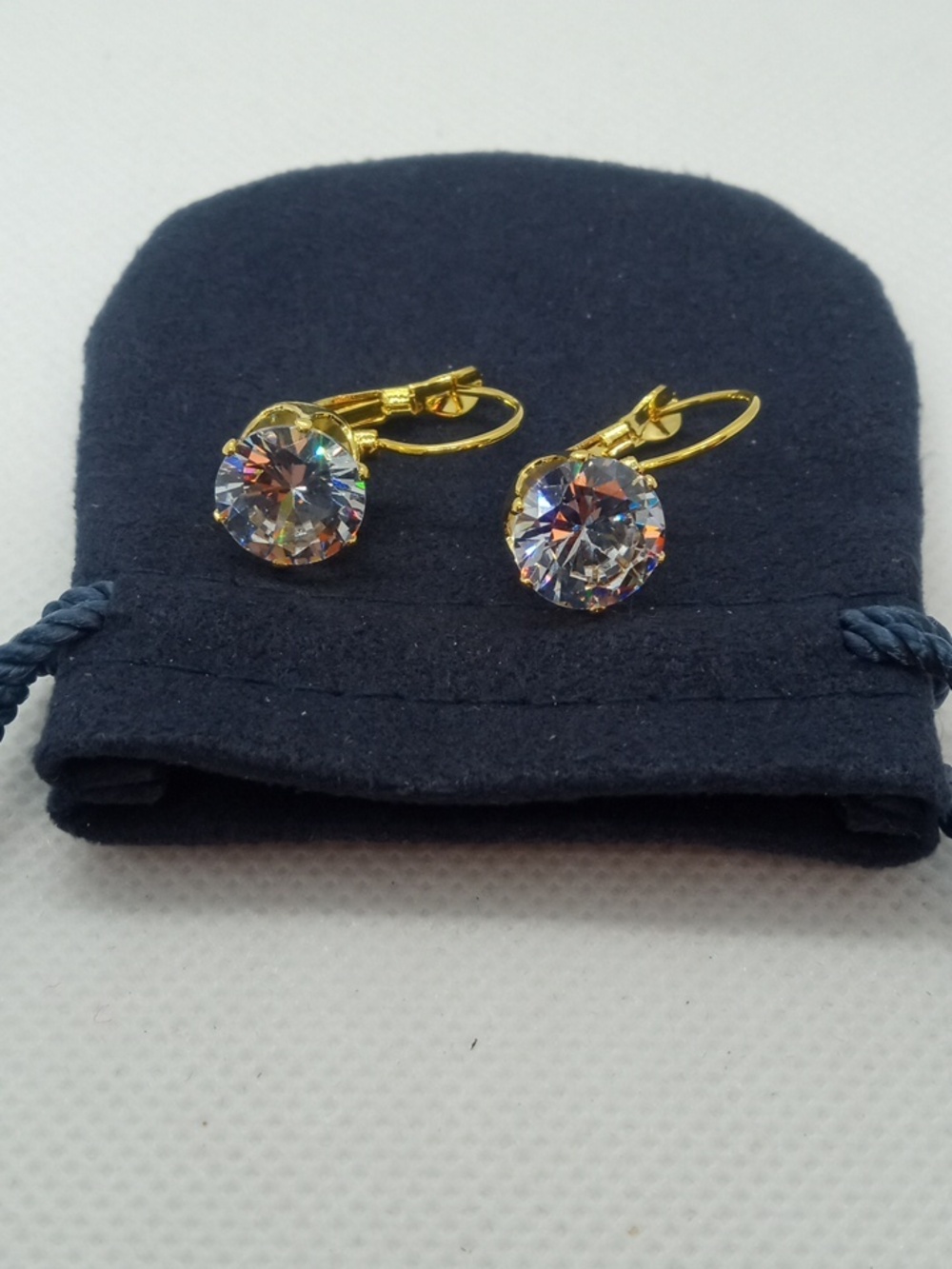 LARGE ZIRCONIA EARRINGS